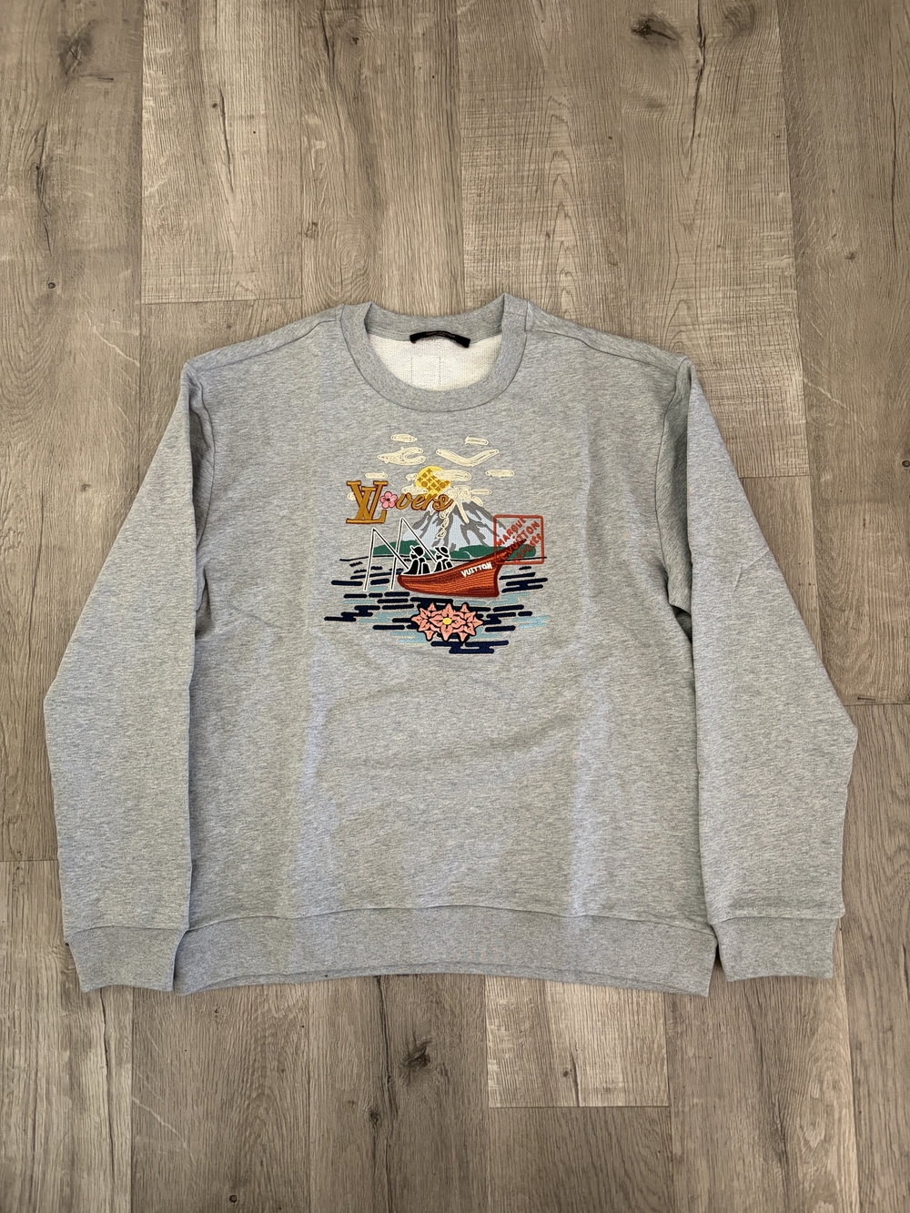 Louis Vuitton Embroidered Crewneck Sweater